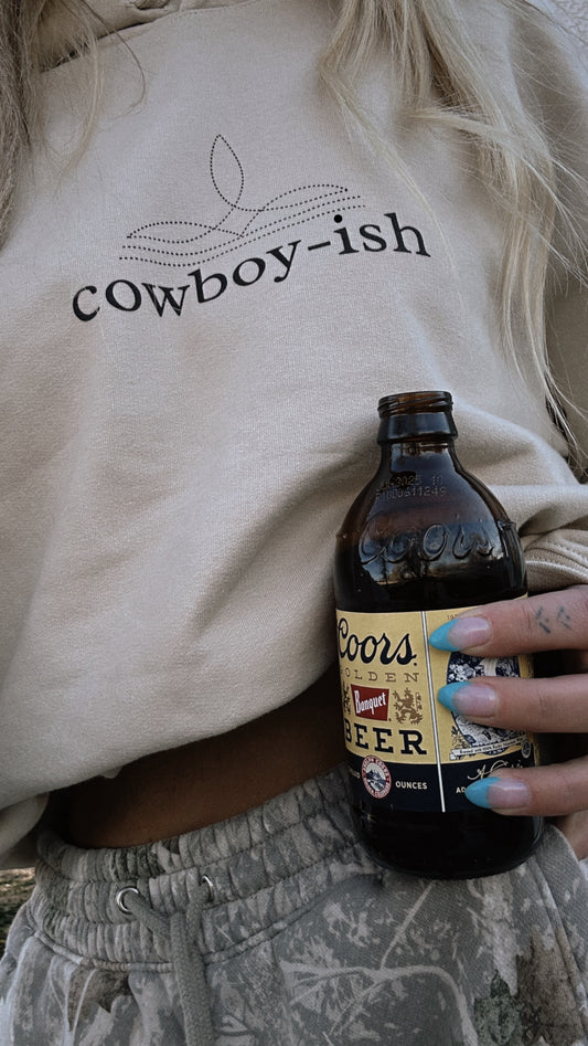 PRE-ORDER Cowboy-ish Hooded Sweatshirt (Sand)